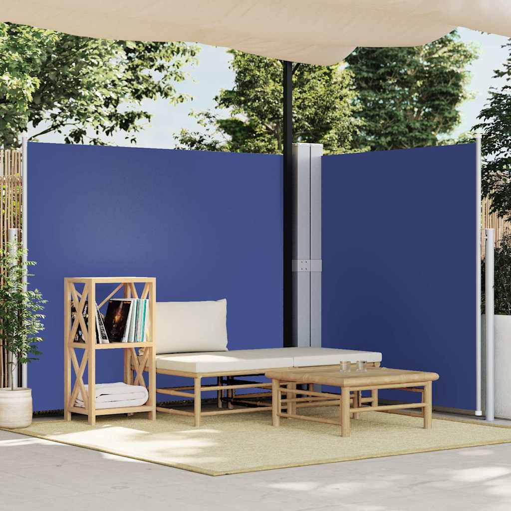 Ausziehbare Seitenmarkise 160×600 cm Braun