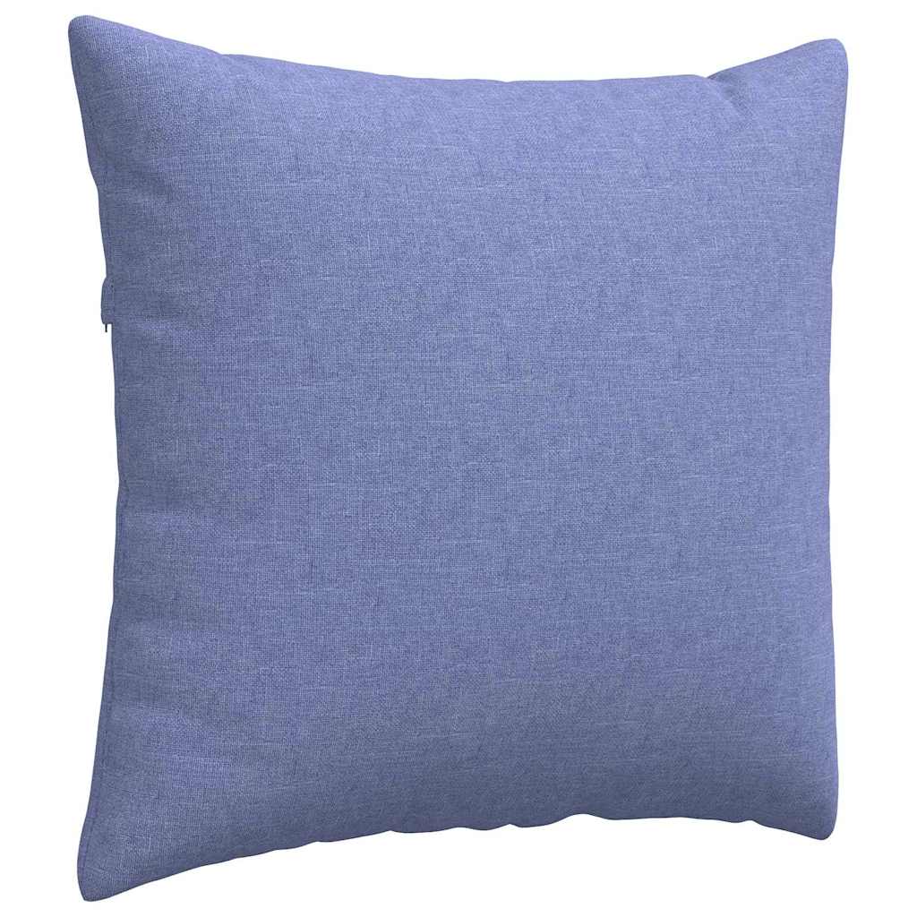 Sofakissen 2 pcs Hellgrau 50 x 30 cm Stoff