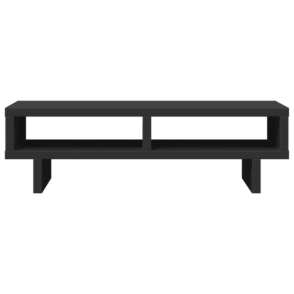 Monitor Halterung Schwarz 100 x 27 x 15 cm Holzwerkstoff
