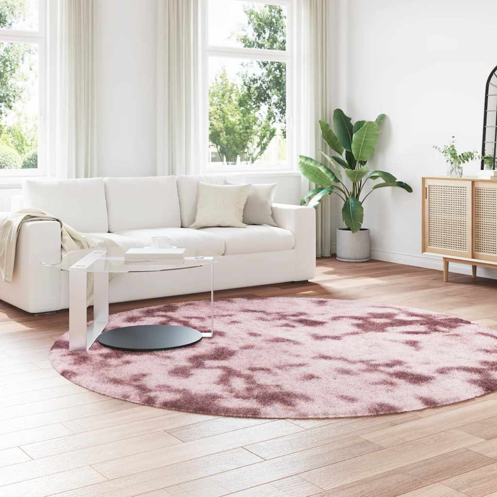 Teppich Shaggy Hochflor NAVARRA Beige 60x100 cm Polyester