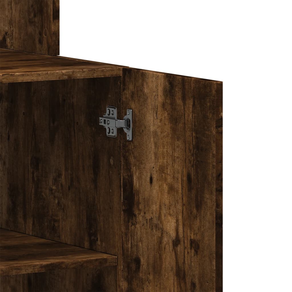 Küchenschrank Weiß 60x50x180 cm Holzwerkstoff