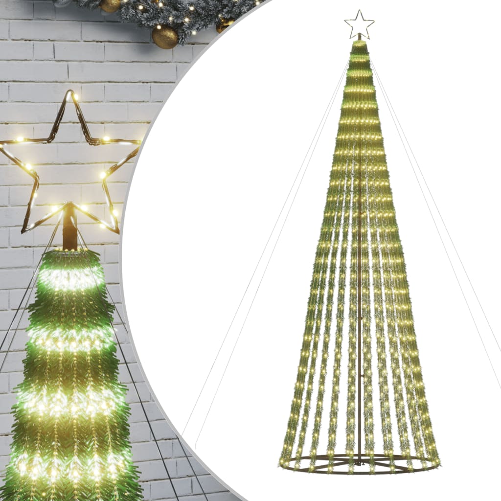 LED Weihnachtsbaum 275 LEDs Warmweiß 180 cm