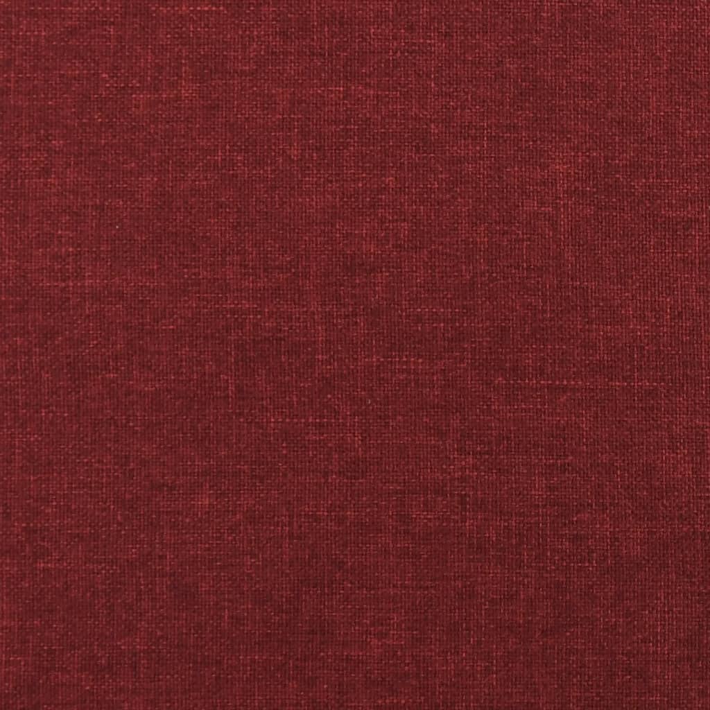 Fußhocker Hellgrau 45x29,5x35 cm Stoff und Kunstleder