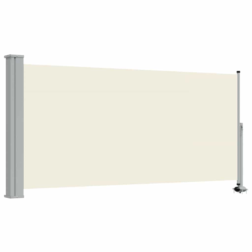 Seitenmarkise 60 x 300 cm 100% Polyester Eisen Stahl