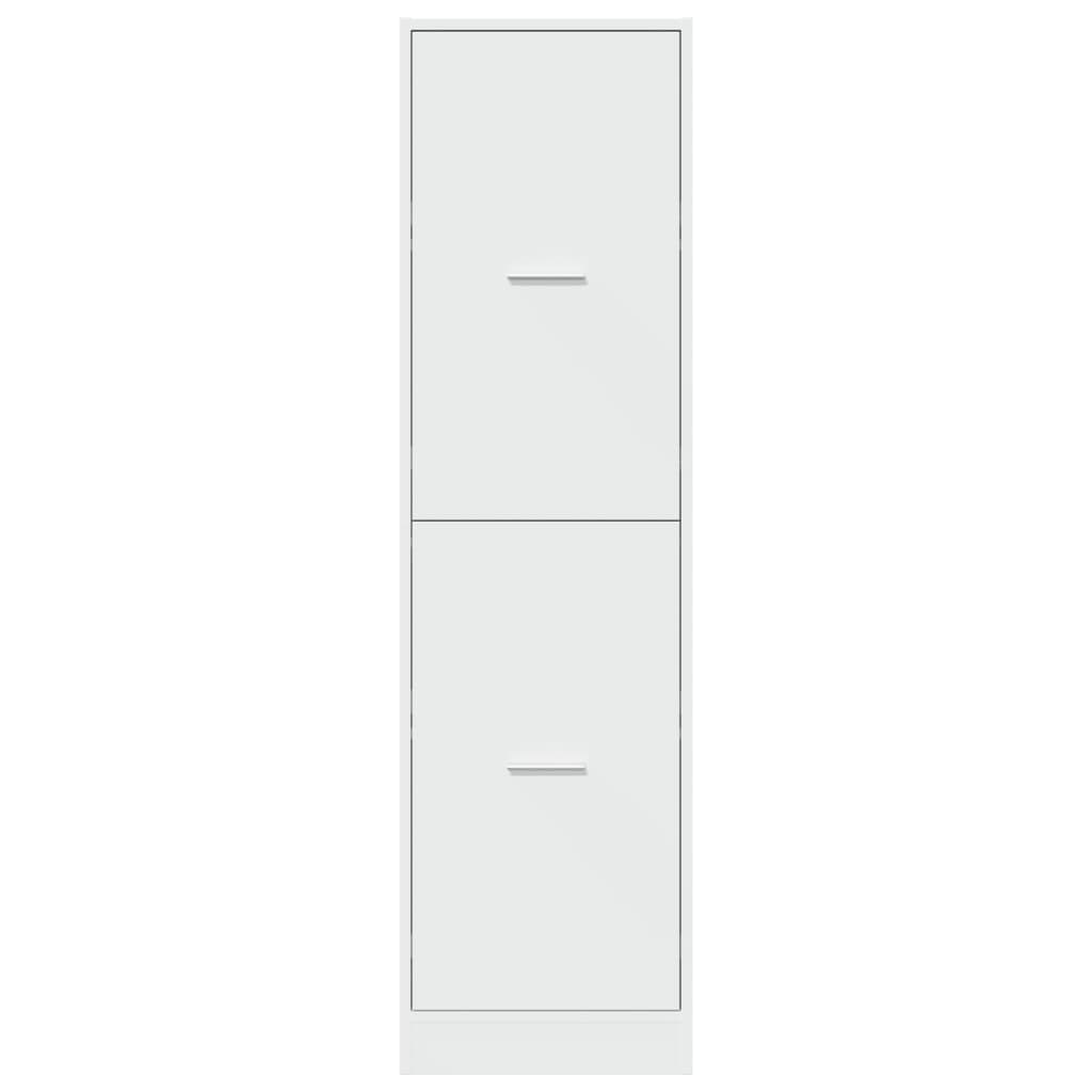 Apothekerschrank Weiß 30 x 41 x 174,5 cm Holzwerkstoff