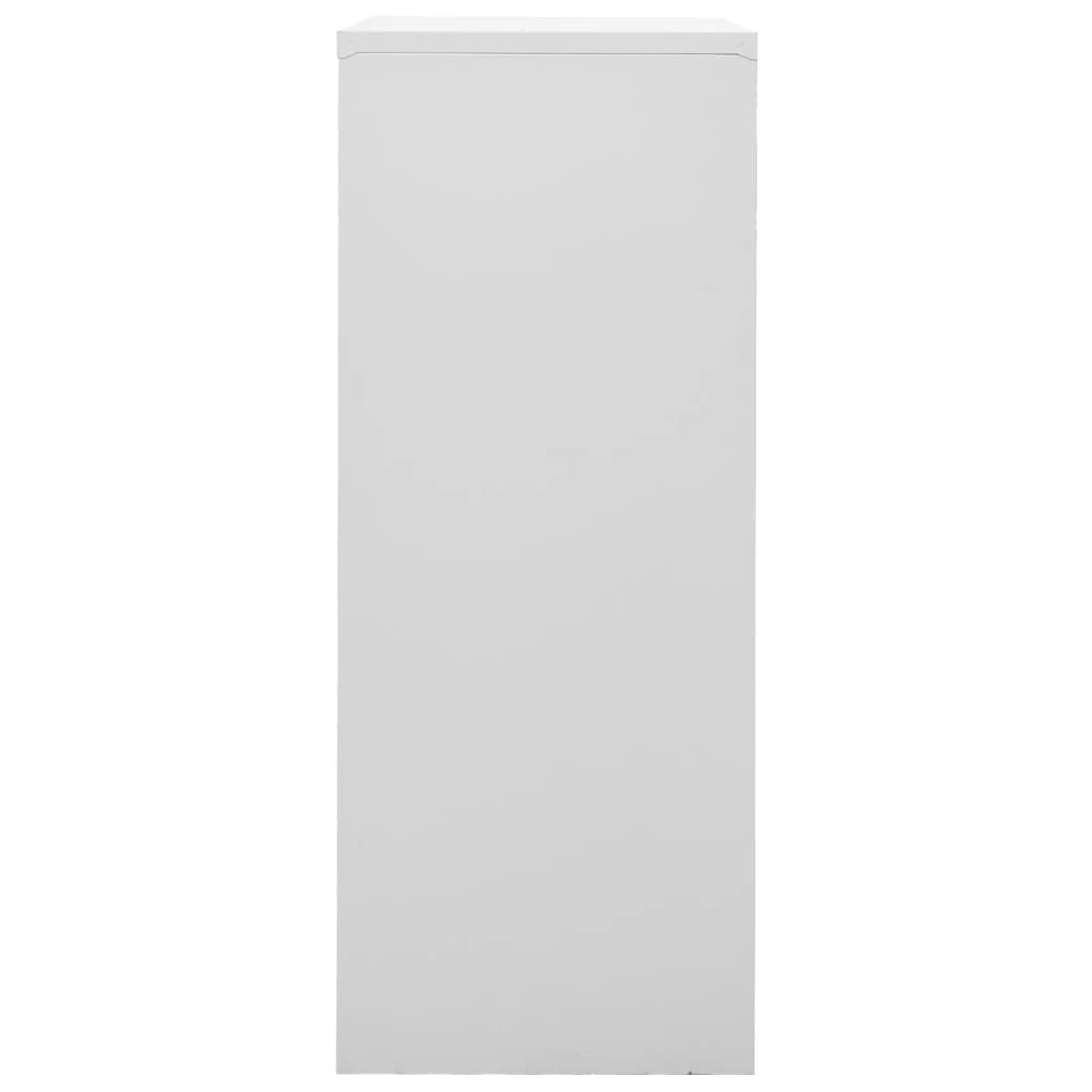 Büroschrank mit Pflanzkasten Anthrazit 90x40x125 cm Stahl