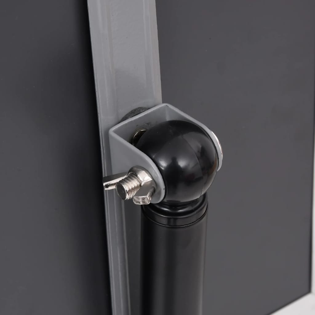 Plakatständer 2 pcs Schwarz 45 x 32,7 x 108 cm Aluminium