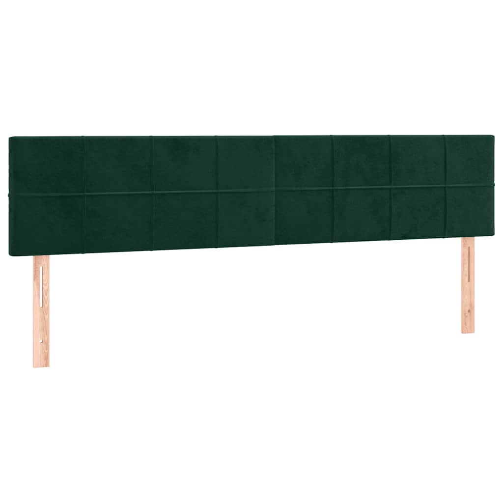 Kopfteil Hellgrau 80x5x118/128 cm Samt