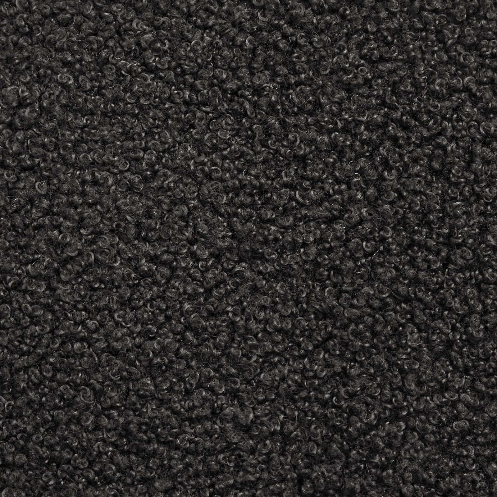 Schaukelstuhl Hellgrau 62 x 80 x 85 cm Bouclé