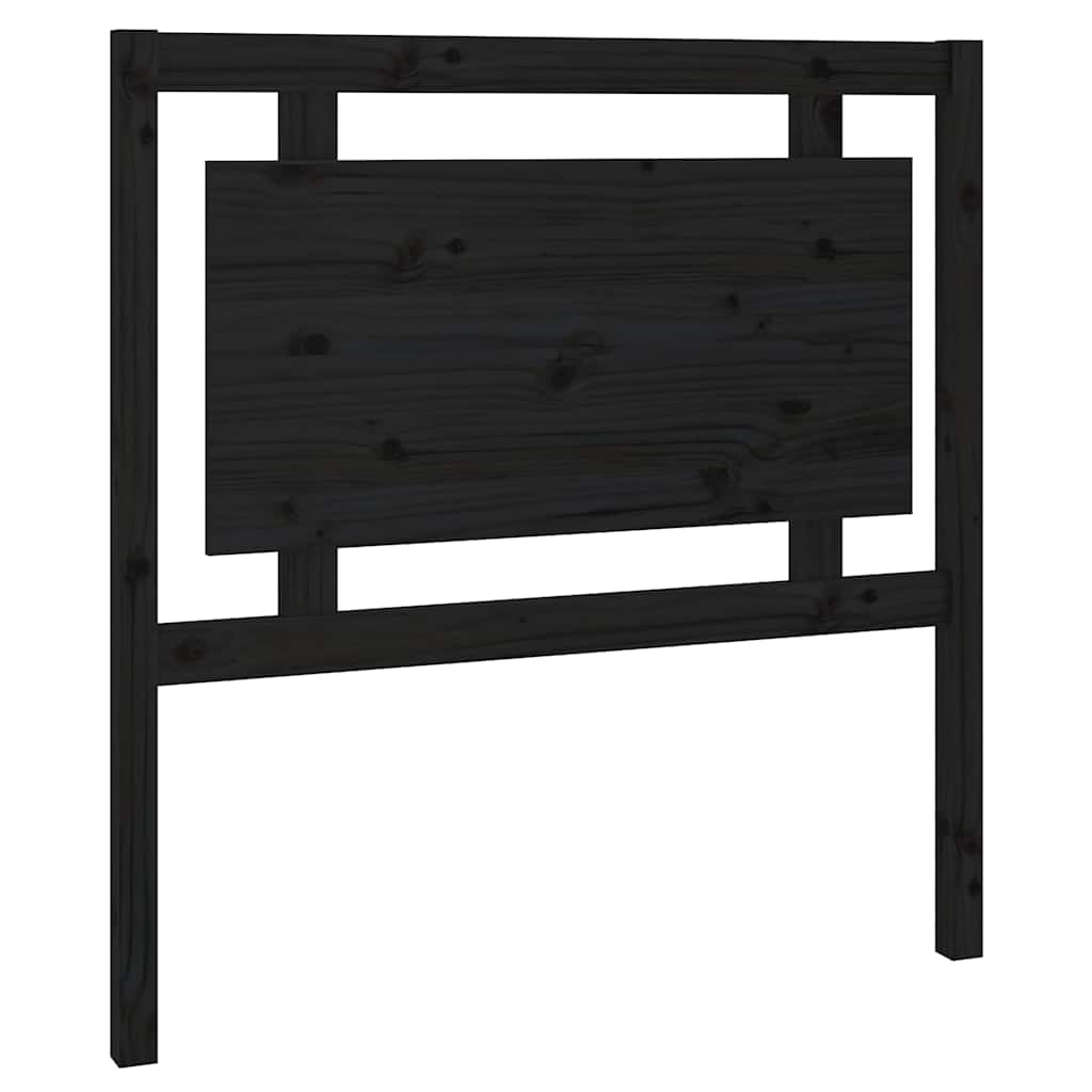 Kopfteil Grau 80,5x4x100 cm Massivholz Kiefer