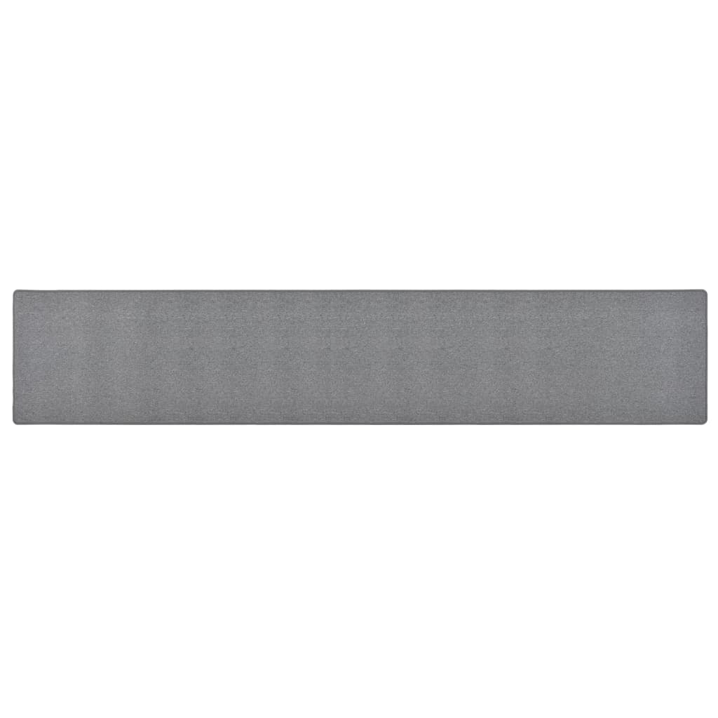 Teppichläufer Anthrazit 80 x 500 cm 100% Polypropylen