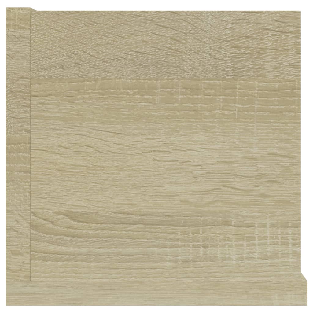CD-Wandregal Weiß 100x18x18 cm Holzwerkstoff