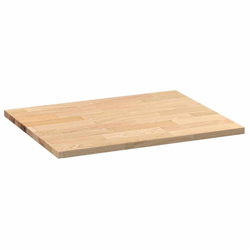 Küchenarbeitsplatte 40x63,5x2,7 cm Massivholz Eiche Rechteckig