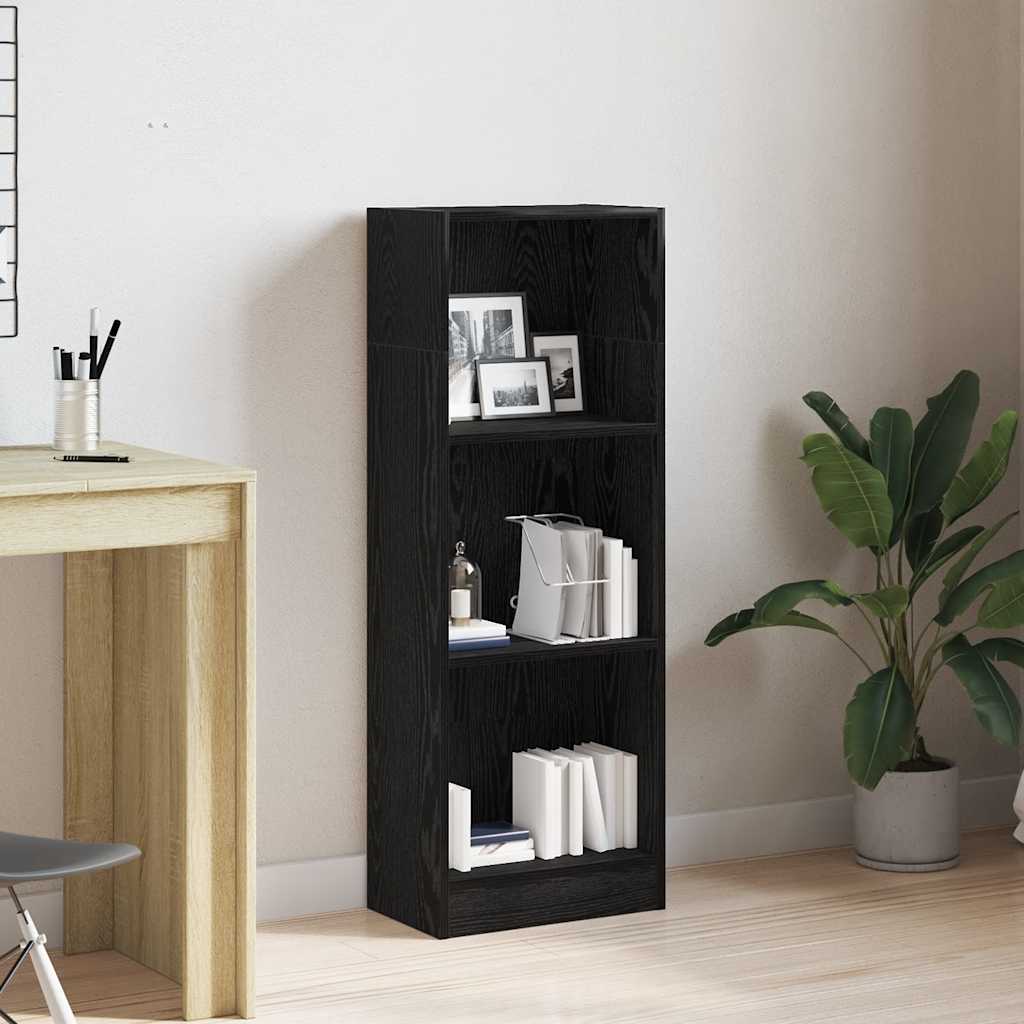 Bücherregal Weiß 40x24x75 cm Holzwerkstoff