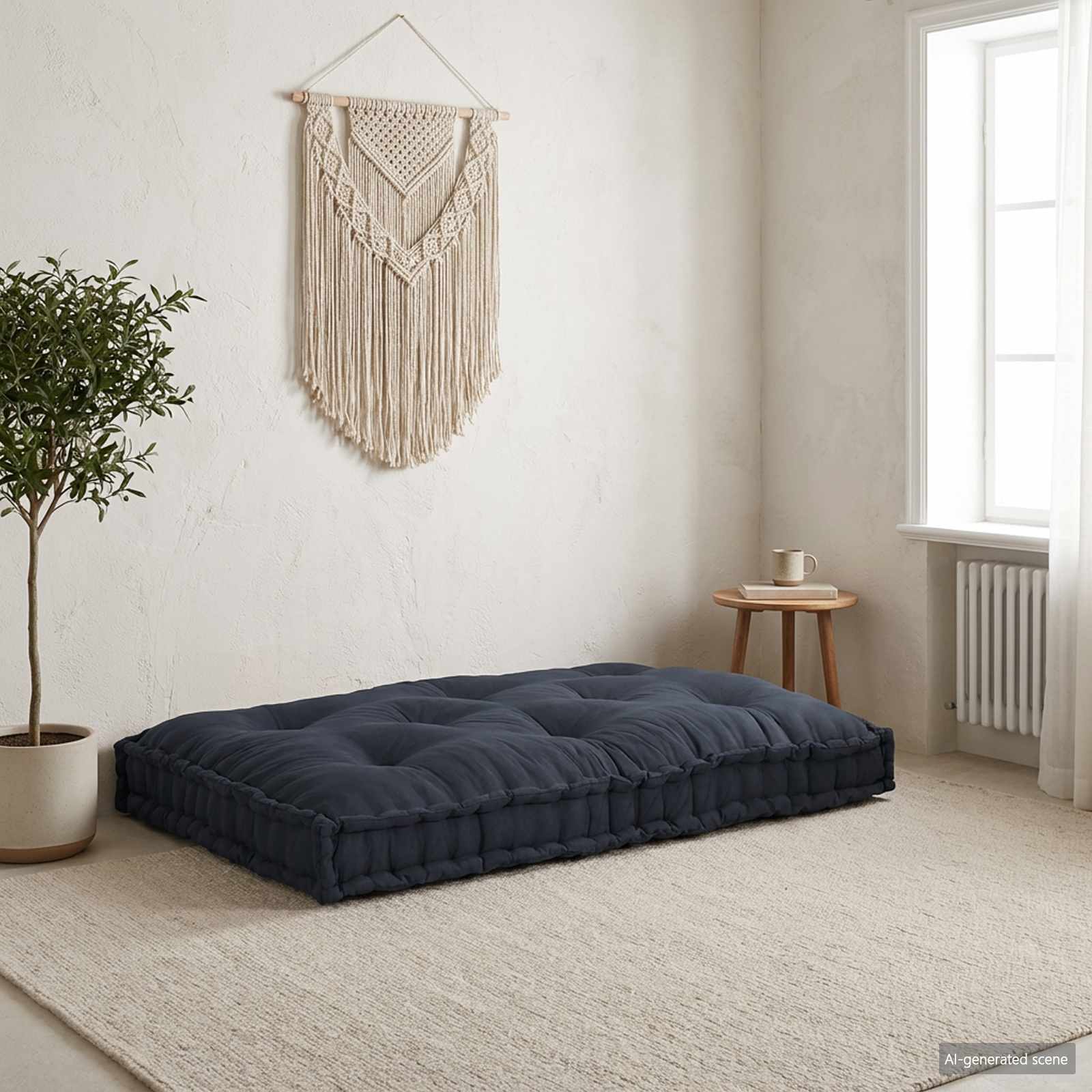 Palettensofa-Auflage Mehrfarbig Stoff Patchwork