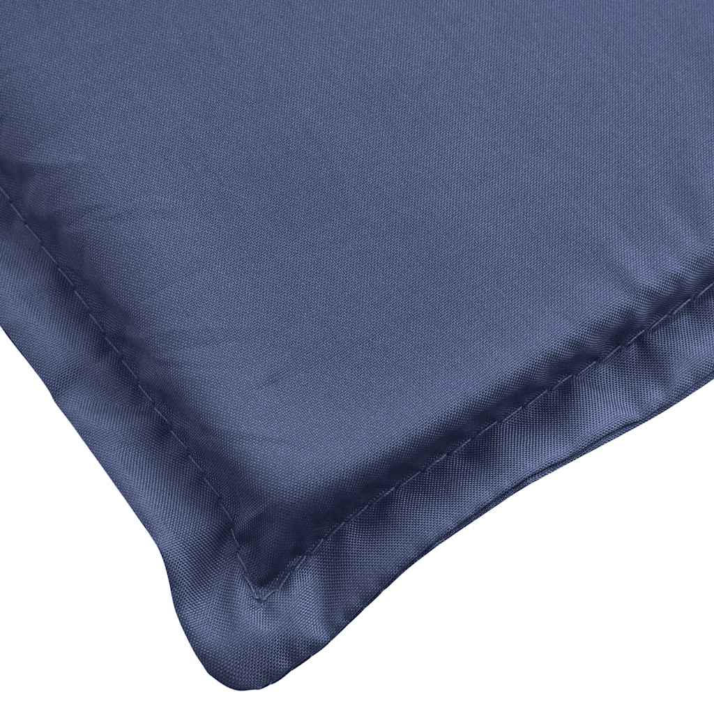 Sonnenliegen-Auflage Grau 186x58x4 cm Oxford-Gewebe