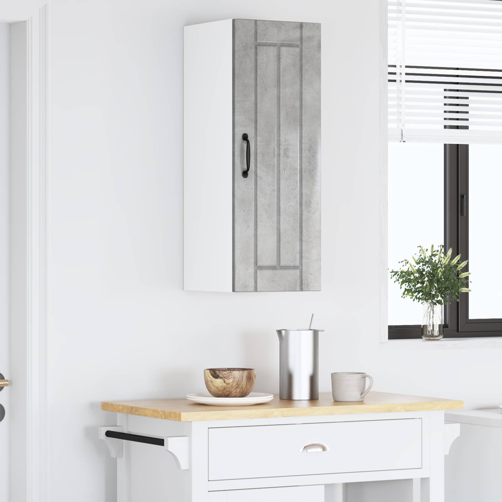 Herdumbauschränke 2 Stk. Lucca Weiß Holzwerkstoff