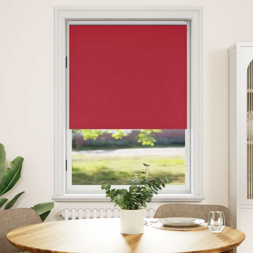 Verdunkelungsrollo 84,4 x 175 cm, Stoffbreite 80 cm, Weiß