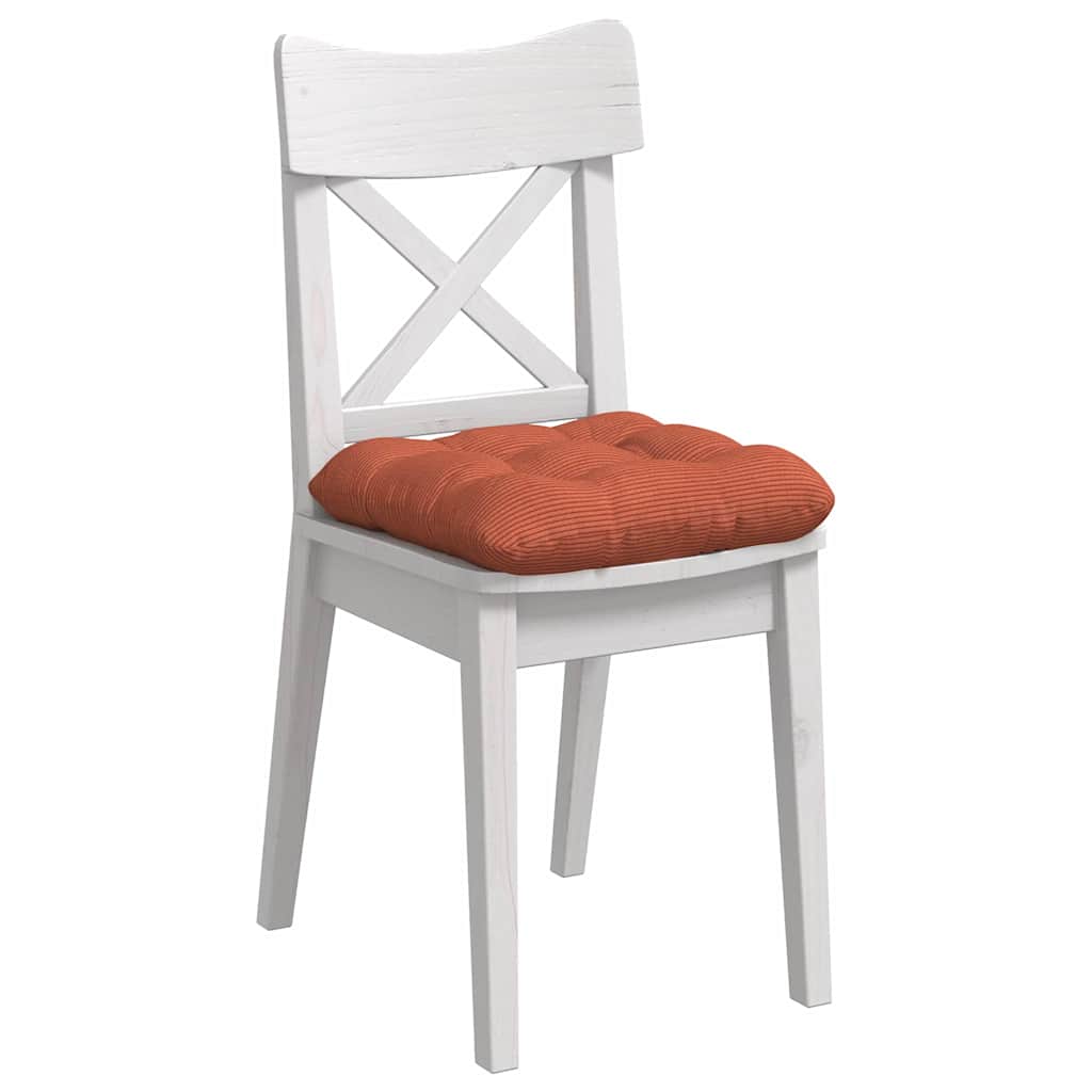 Sitzkissen 4 pcs Hellgrau 40 x 40 cm Cordstoff
