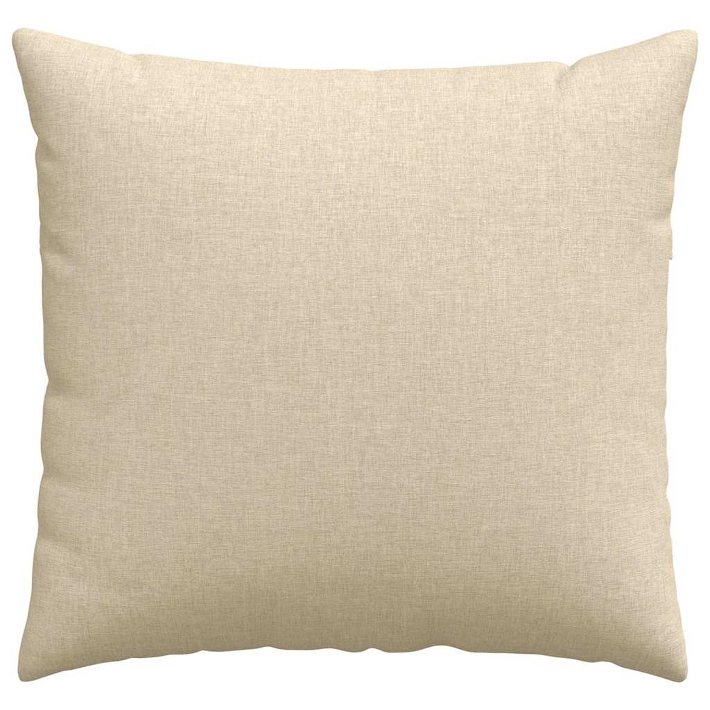 Sofakissen 2 pcs Hellgrau 50 x 30 cm Stoff