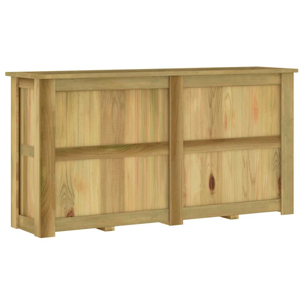 Hochbeet 100 x 50 x 50 cm Kiefernholz Imprägniert
