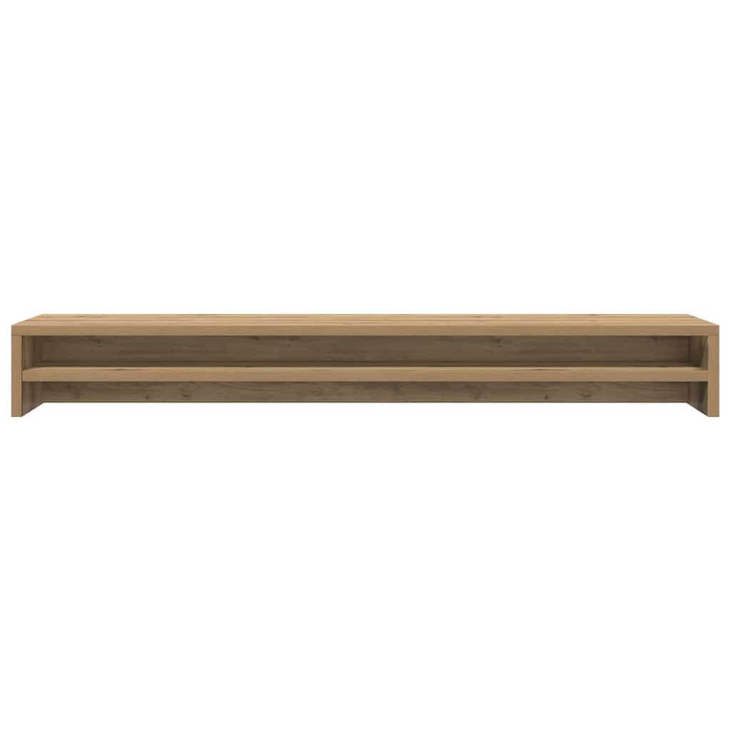 Monitorständer Weiß 100x24x13 cm Holzwerkstoff
