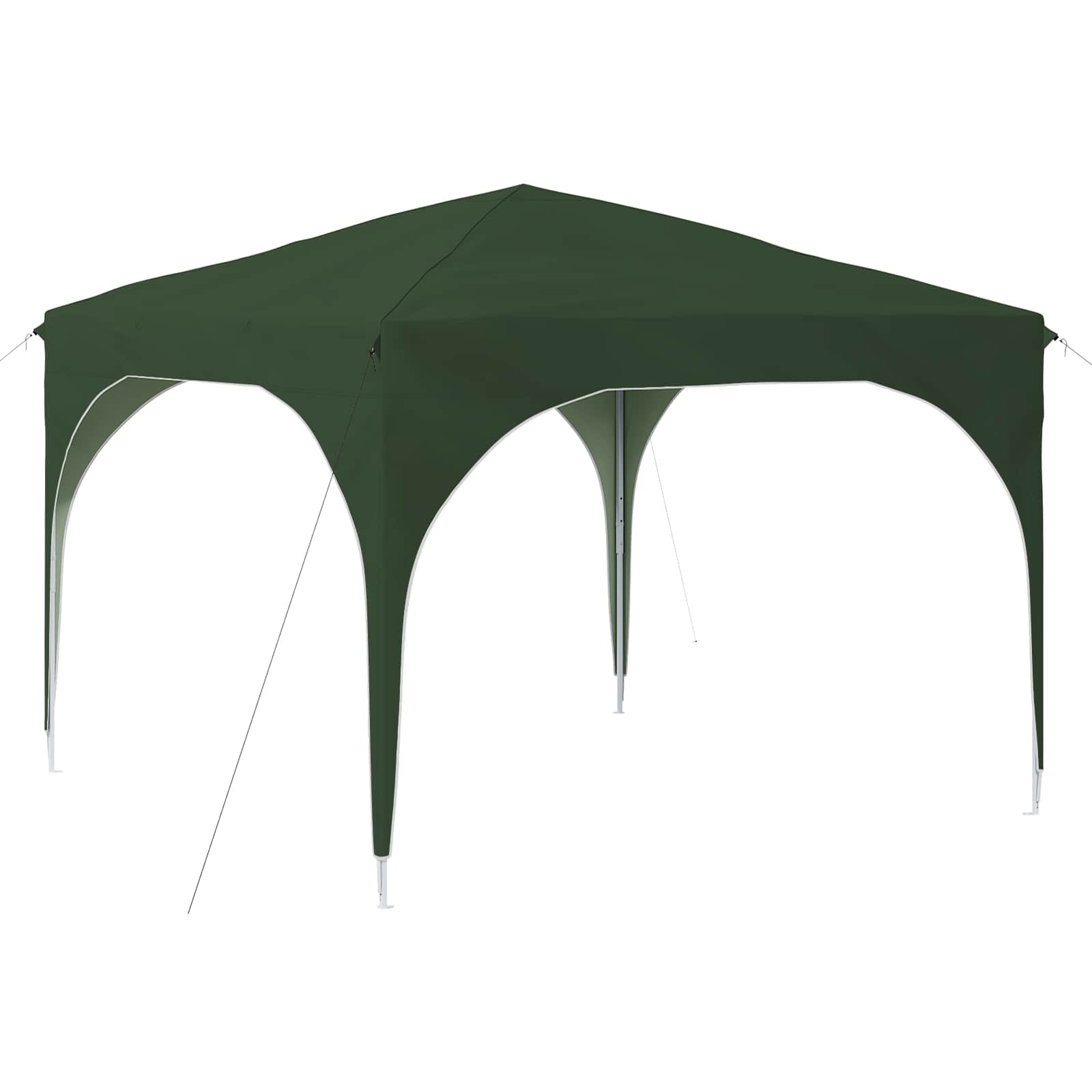 Pop-up Partyzelt 290 x 290 x 245 cm Creme