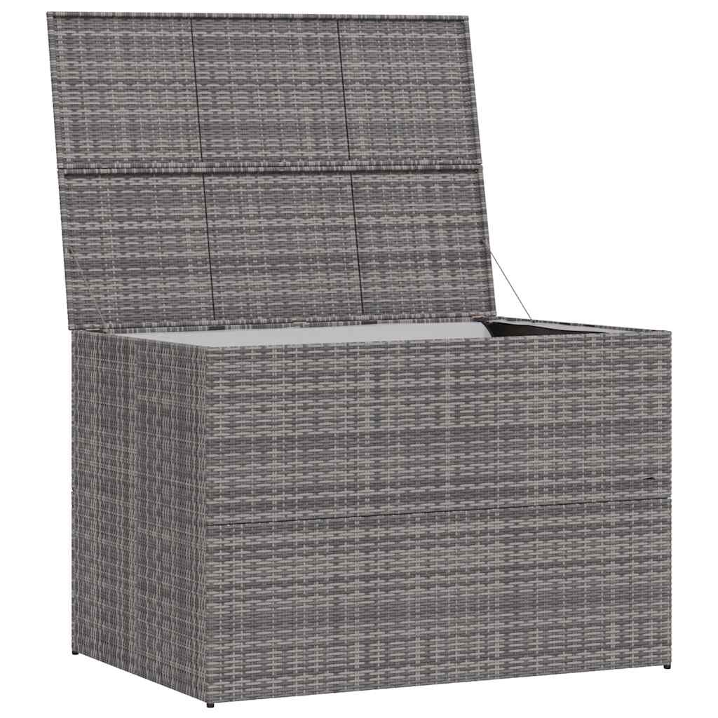 Garden-Auflagenbox Schwarz 150x100x100 cm Poly Rattan