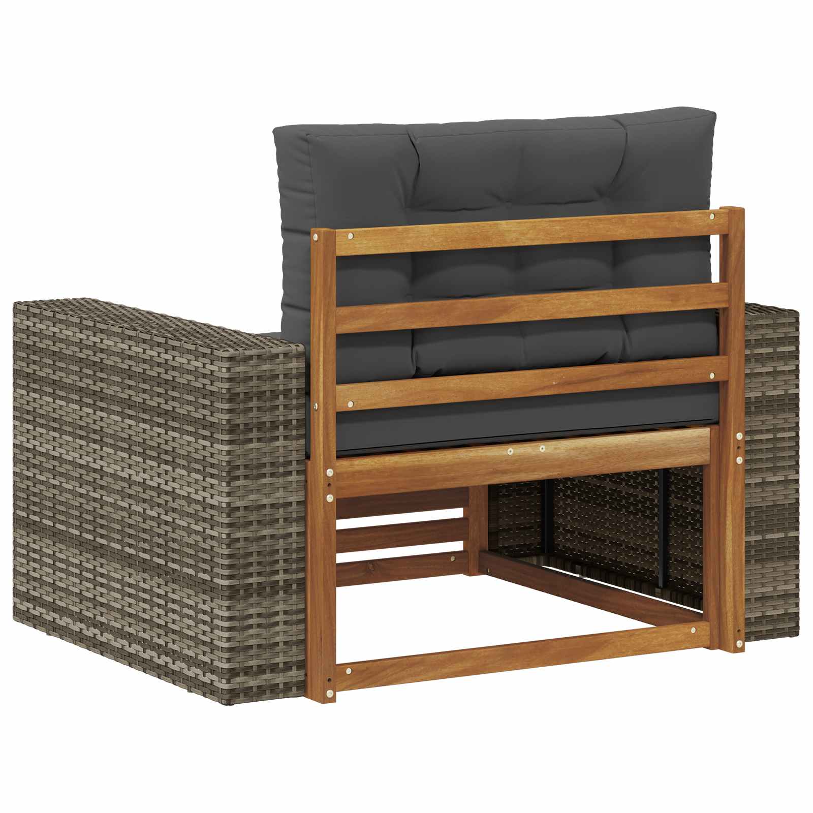2 Stück Outdoor-Sofa Natur
