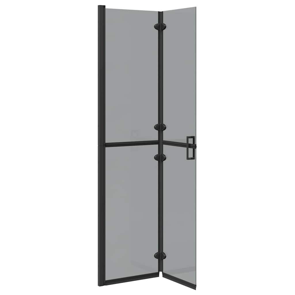 Faltbare begehbare Duschwand Transparentes ESG Glas 70x190 cm
