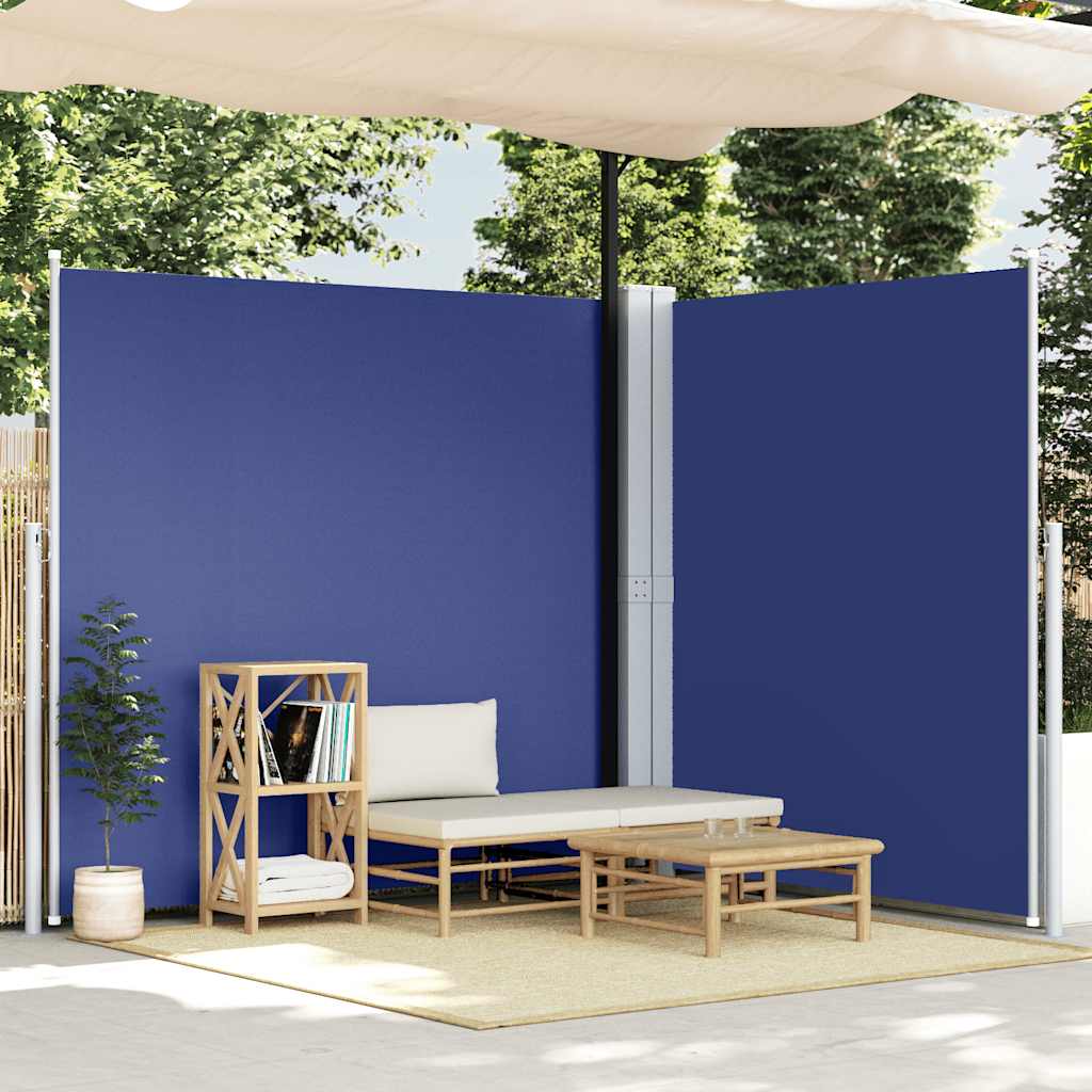 Ausziehbare Seitenmarkise 160×600 cm Braun