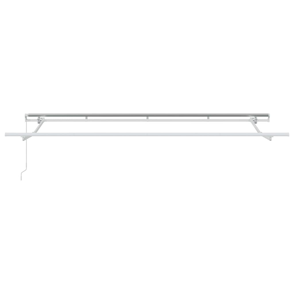 Markisenrahmen Weiß 2,5 x 2 m Metall