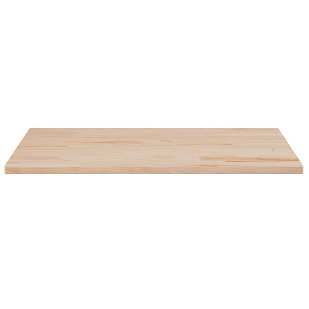 Tischplatte Weiß 40x40x2,5 cm Massivholz Kiefer Quadratisch