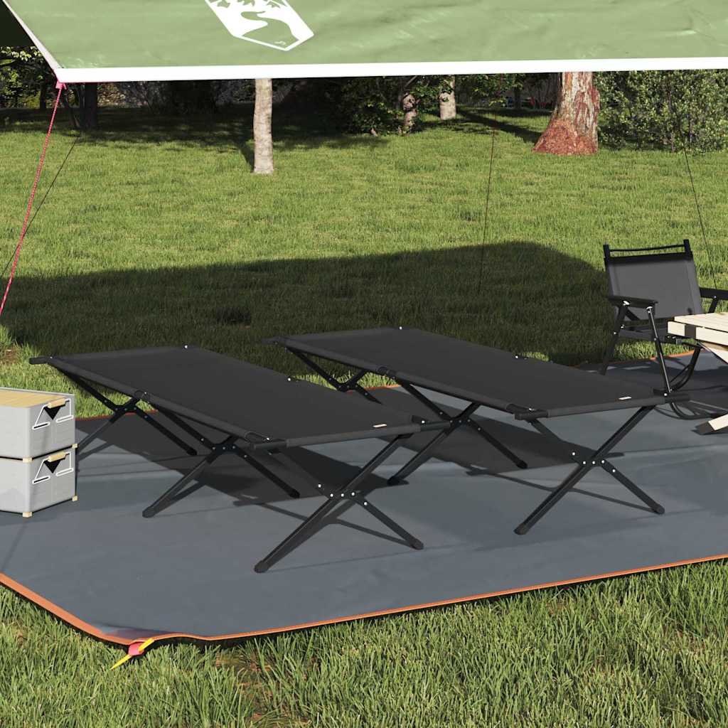 Klapp Schlafbett fürs Camping Blau 193 x 69 x 45 cm
