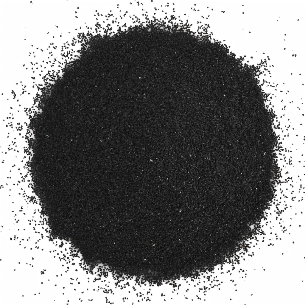 Aquariensand 10 kg Schwarz 0,2-2 mm