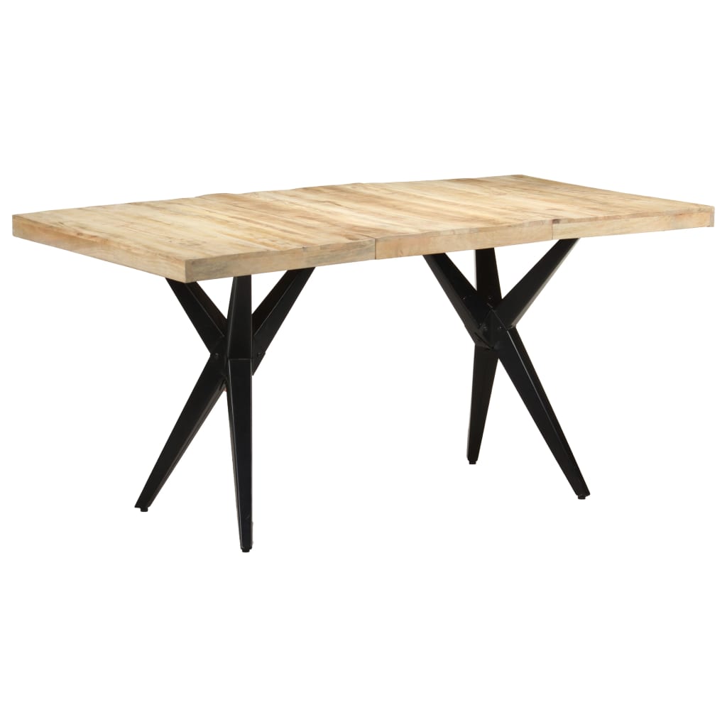 Esstisch 160x80x76 cm Massivholz Akazie