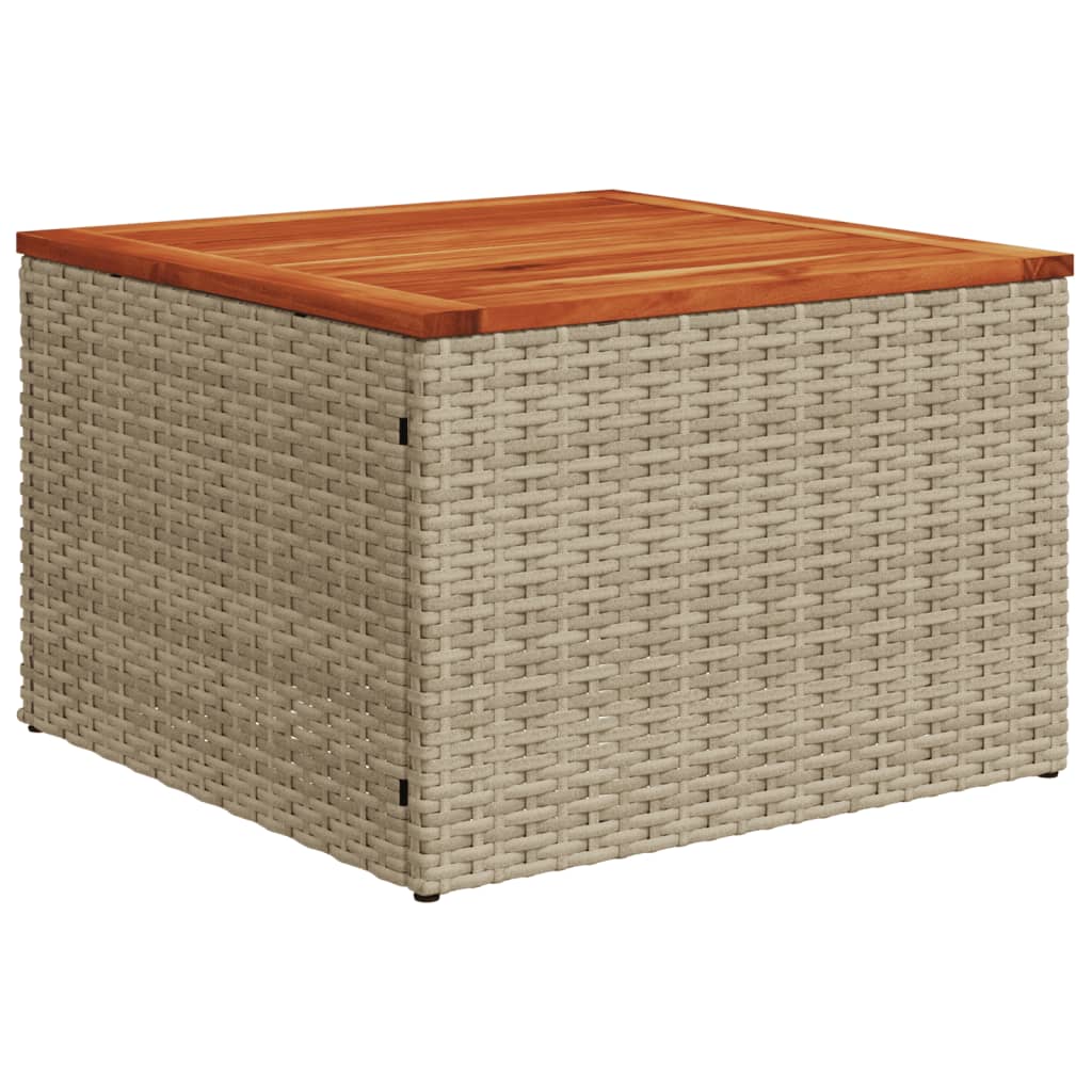 12-tlg. Garten-Sofagarnitur mit Kissen Schwarz Poly Rattan