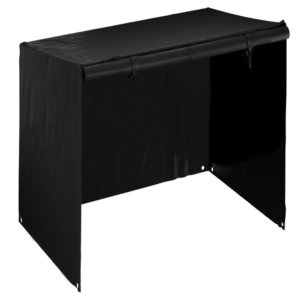 Hollywoodschaukel-Abdeckungen 2 Stk. 10 Ösen 255x145x170 cm