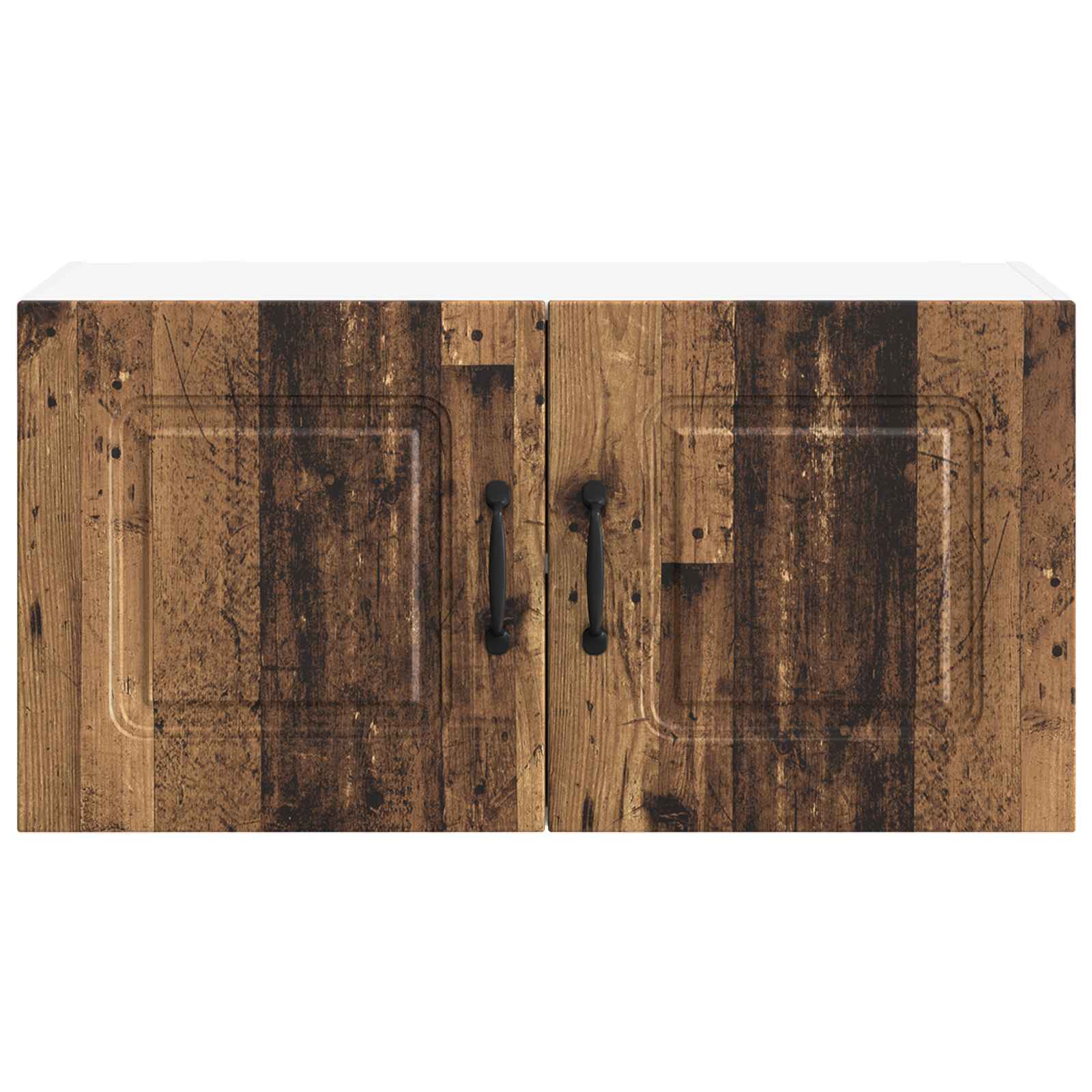 Herdumbauschränke 2 Stk. Kalmar Weiß Holzwerkstoff
