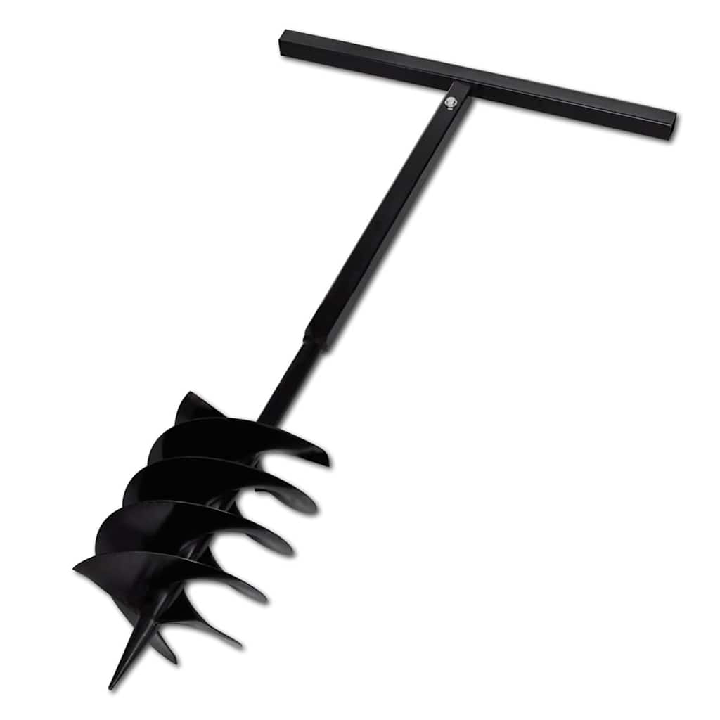 Erdbohrer mit Griff 100 mm Verlängerungsrohr 9 m
