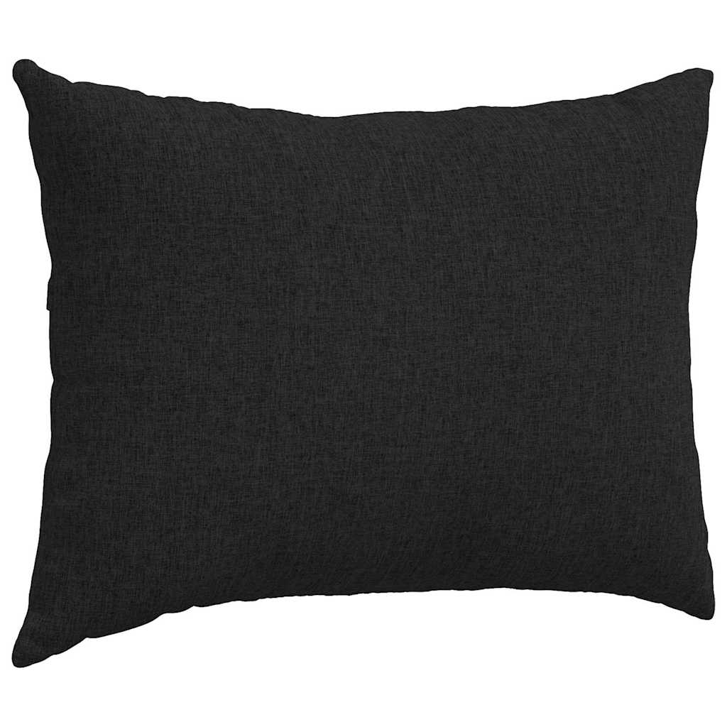 Sofakissen 2 pcs Hellgrau 50 x 30 cm Stoff
