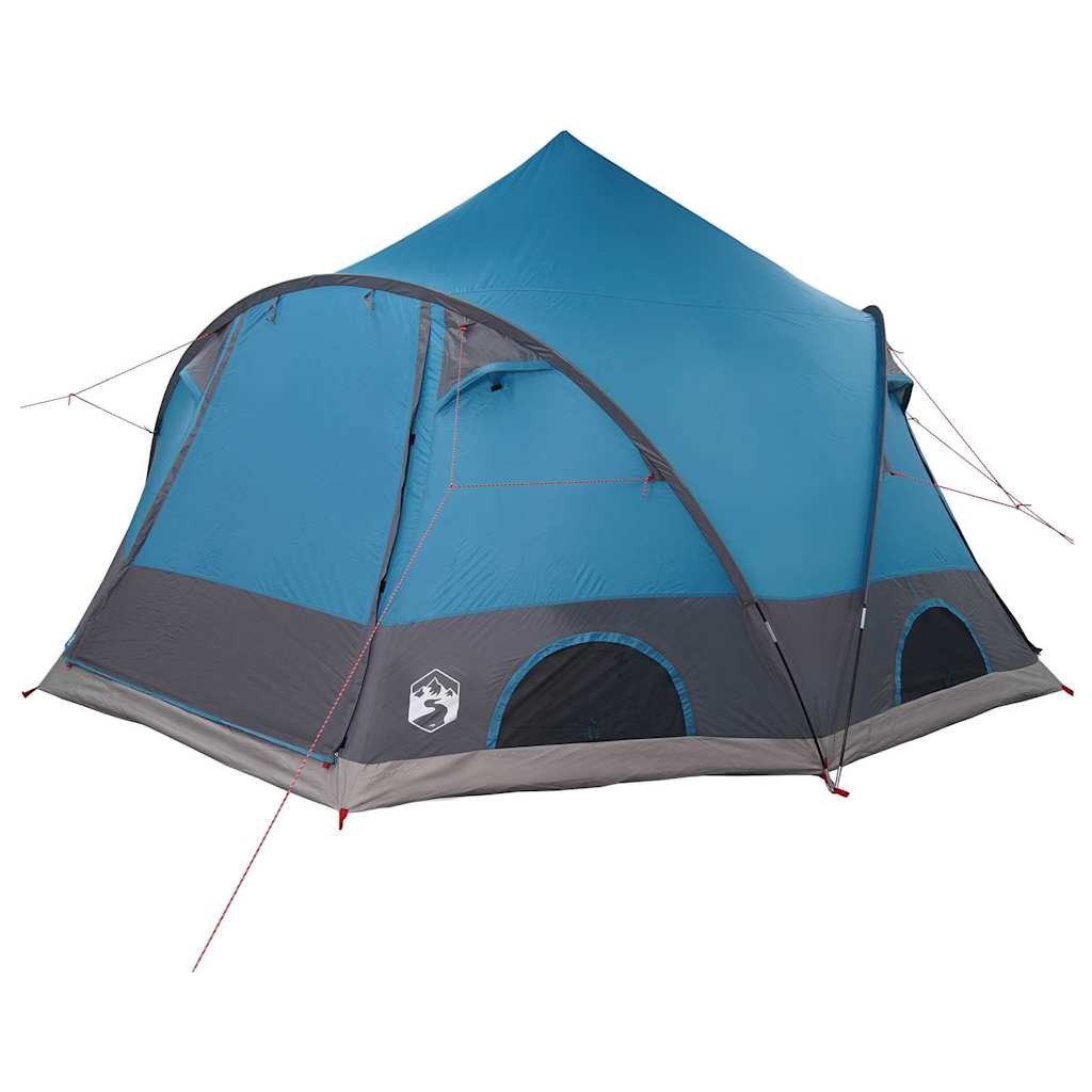 Dome Zelt für 4 Personen mit Dach Grün 505 x 450 x 248 cm