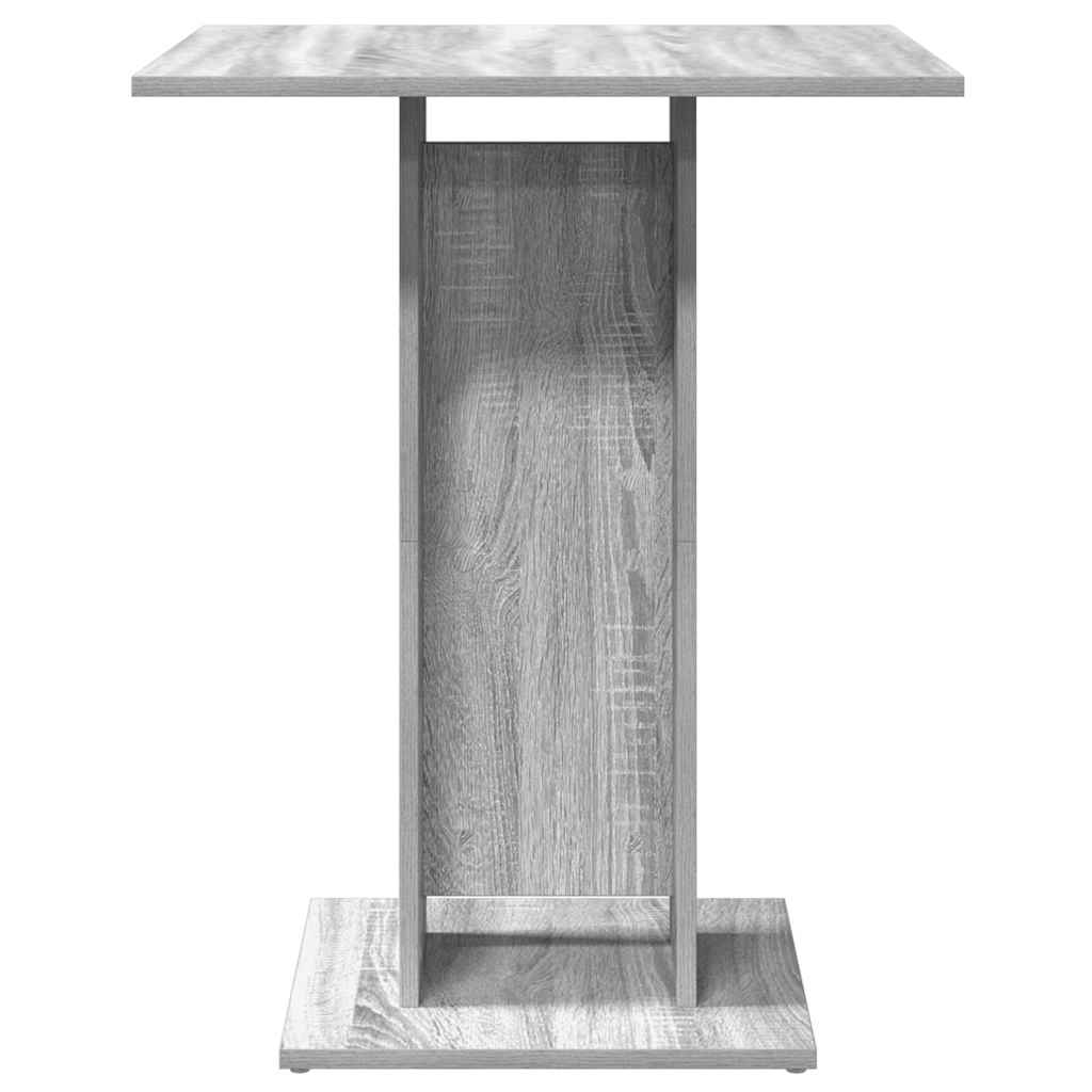Bistrotisch Weiß 60x60x75 cm Holzwerkstoff