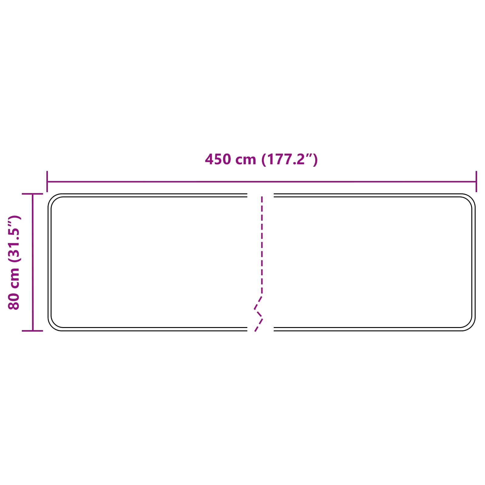 Teppich Waschbar Mehrfarbig 160x230 cm
