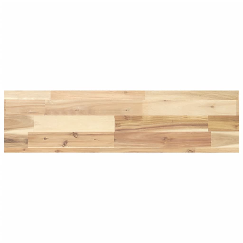 Tischplatte 40x20x2 cm Rechteckig Massivholz Akazie