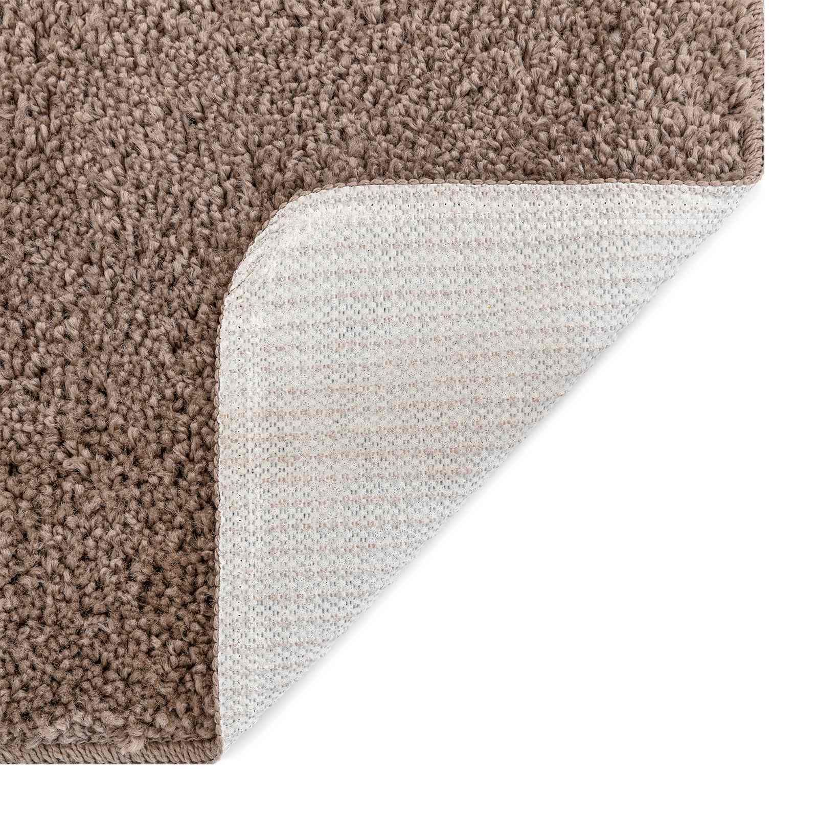 Anti-Rutsch Badematten-Set 3 pcs Grau PP