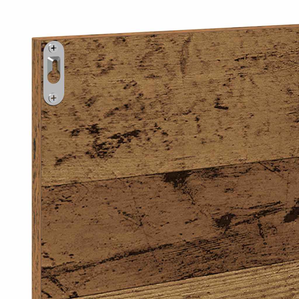Badspiegel Weiß 40x10,5x37 cm Holzwerkstoff