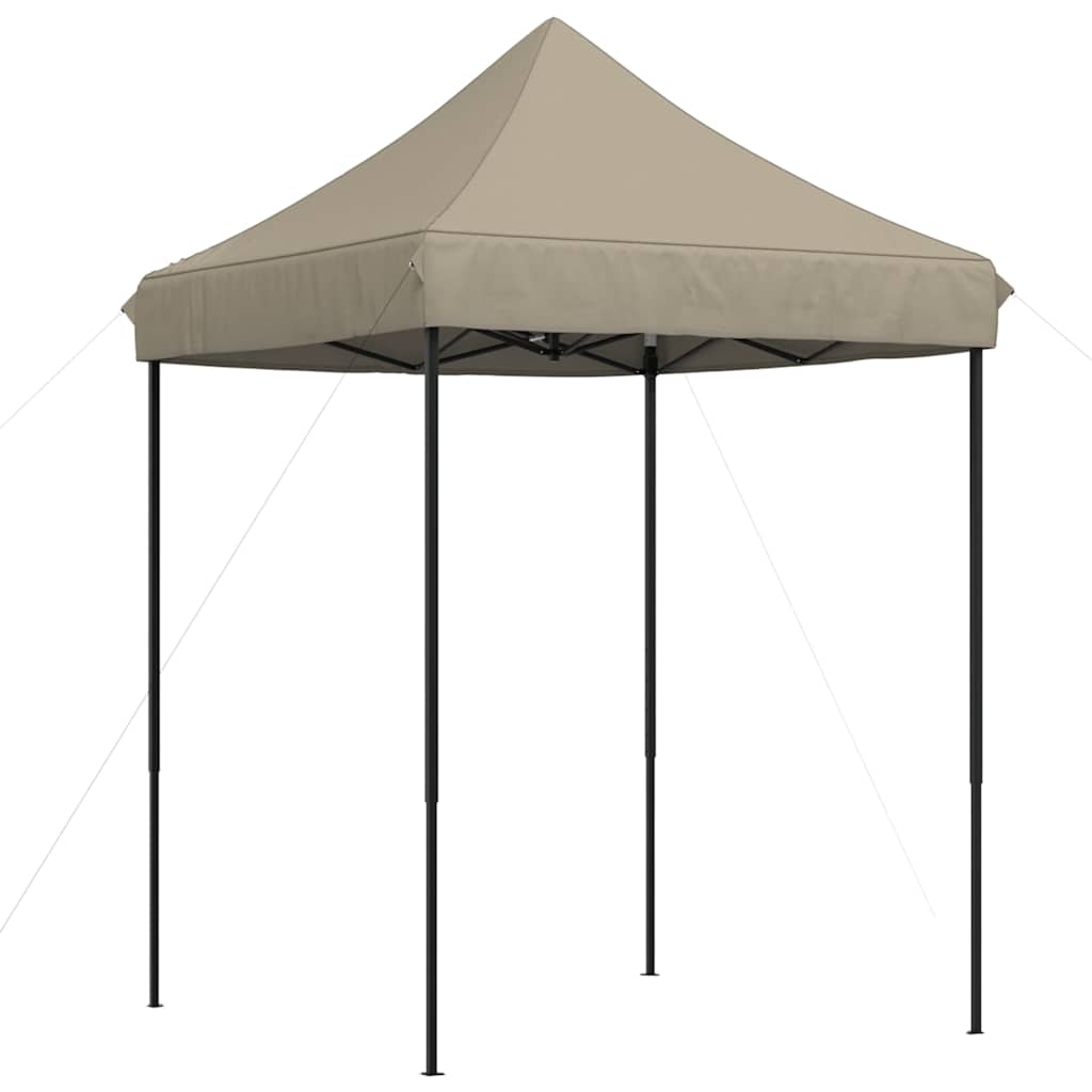 Partyzelt Faltbar Pop-Up Schwarz 200x200x306 cm