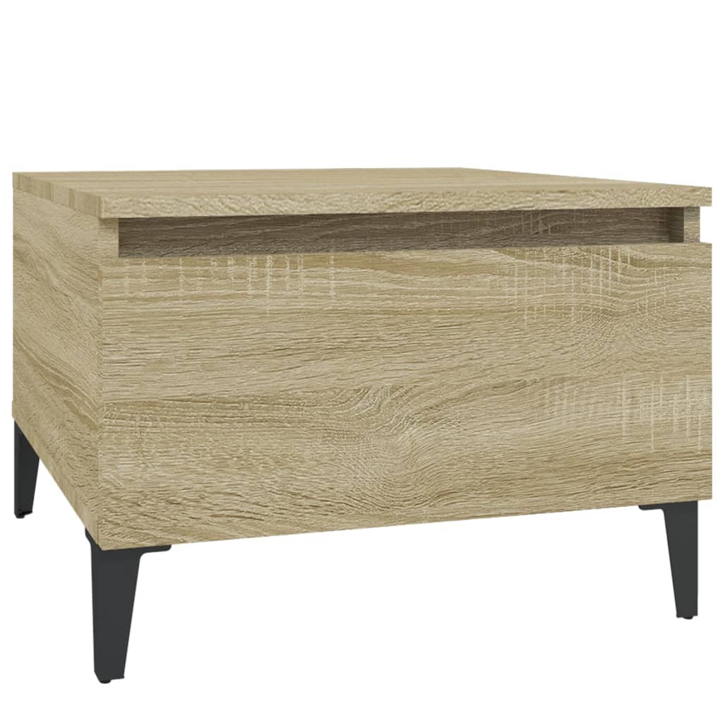 Beistelltisch Weiß 50x46x35 cm Holzwerkstoff
