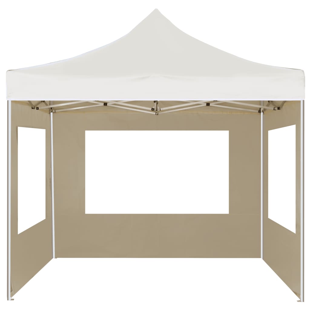 Profi-Partyzelt Faltbar Aluminium 2x2 m Anthrazit